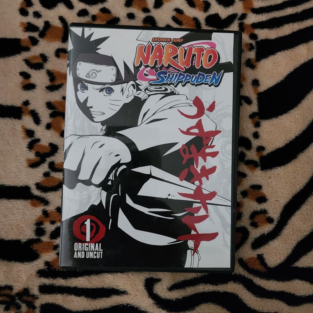 Naruto Shippuden DVD Volume 1 Original and uncut.